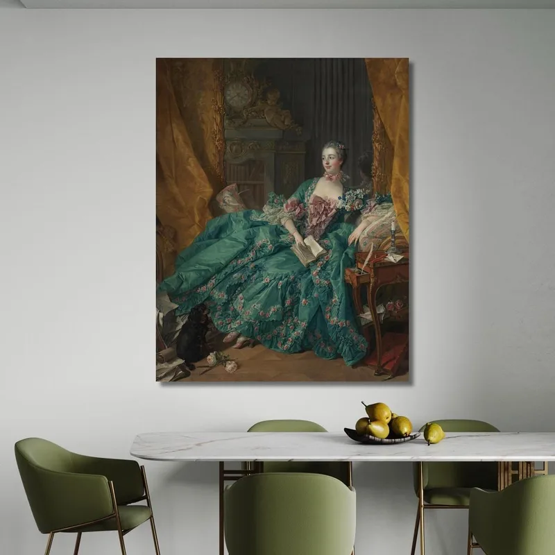 Madame De Pompadour2 François Boucher