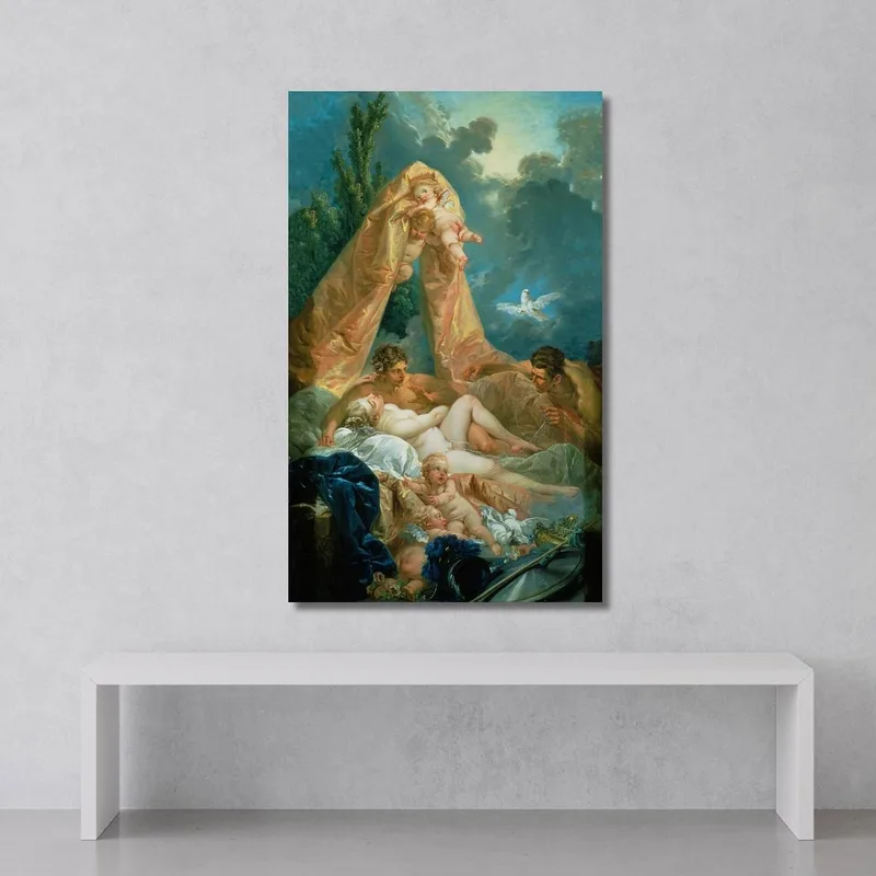 Marte Y Venus Sorprendidos Por Vulcano François Boucher