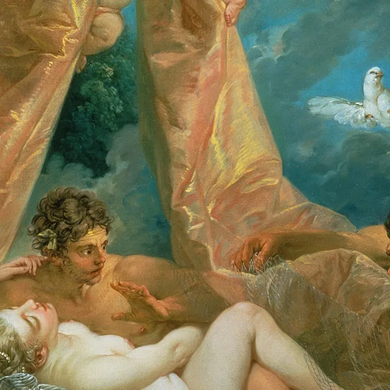 Marte Y Venus Sorprendidos Por Vulcano François Boucher