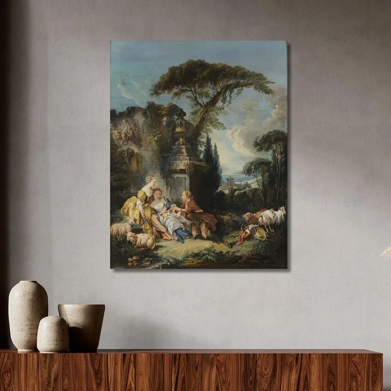 Escena Pastoral 2 François Boucher
