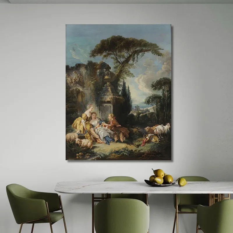 Escena Pastoral 2 François Boucher