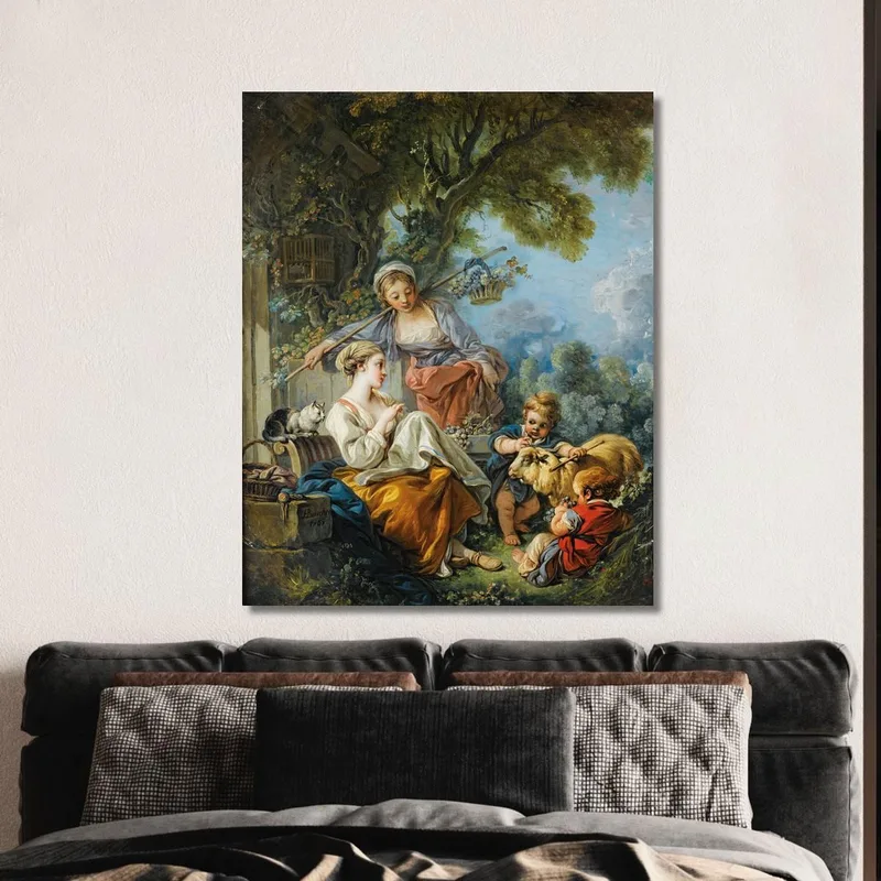 Escena Pastoral François Boucher