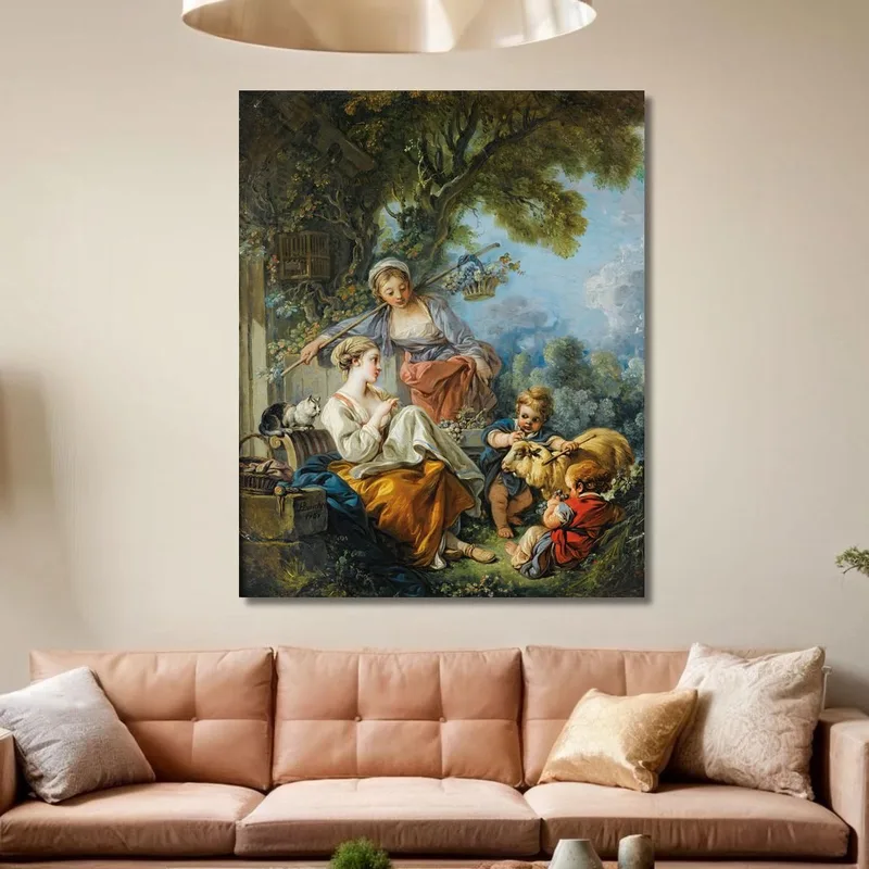 Escena Pastoral François Boucher