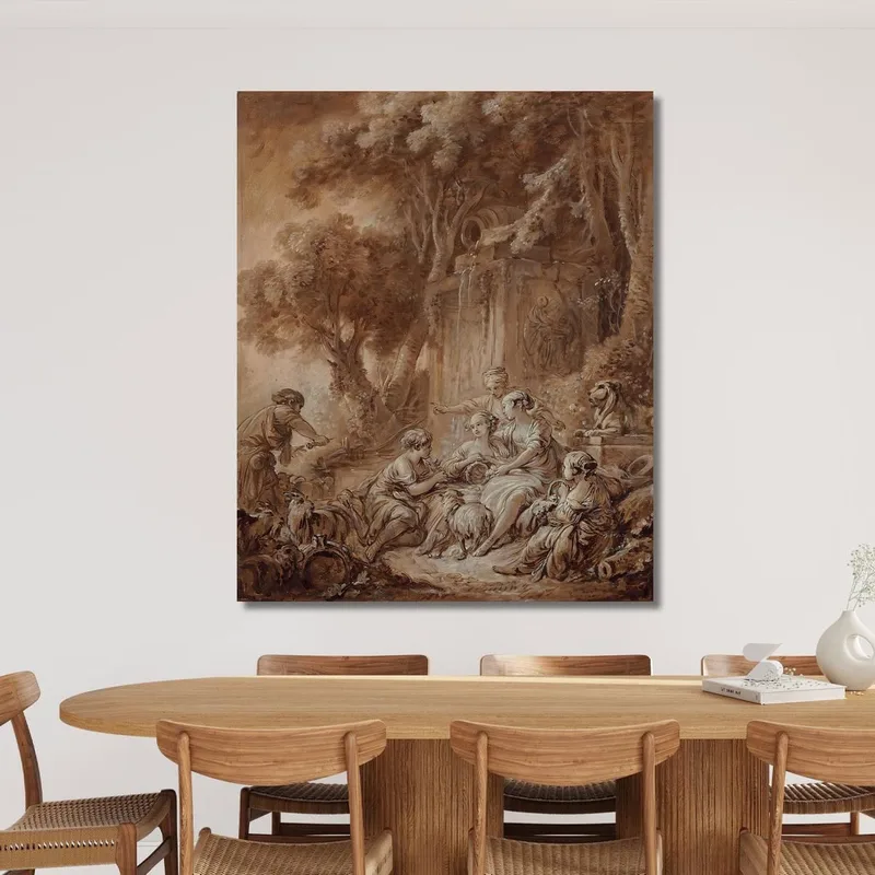 Pastoral A La Flauta François Boucher