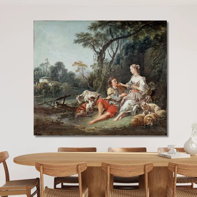 Pense-T-Il Aux Raisins François Boucher