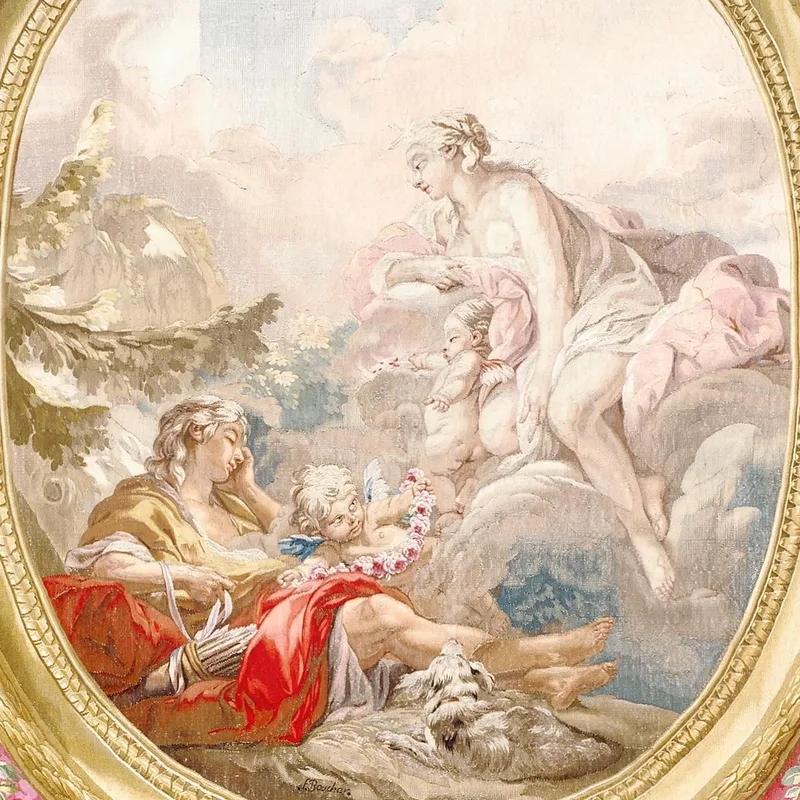 Wandteppich Aurora Und Cephalus François Boucher