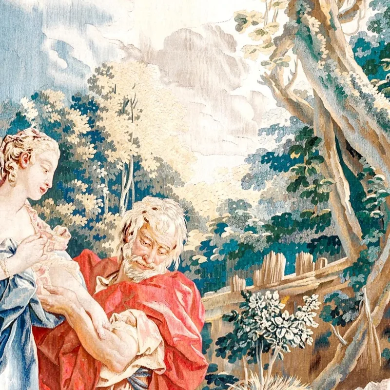 Psique Del Tapiz En Los Cesteros François Boucher
