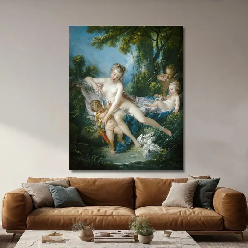 El Baño De Venus François Boucher