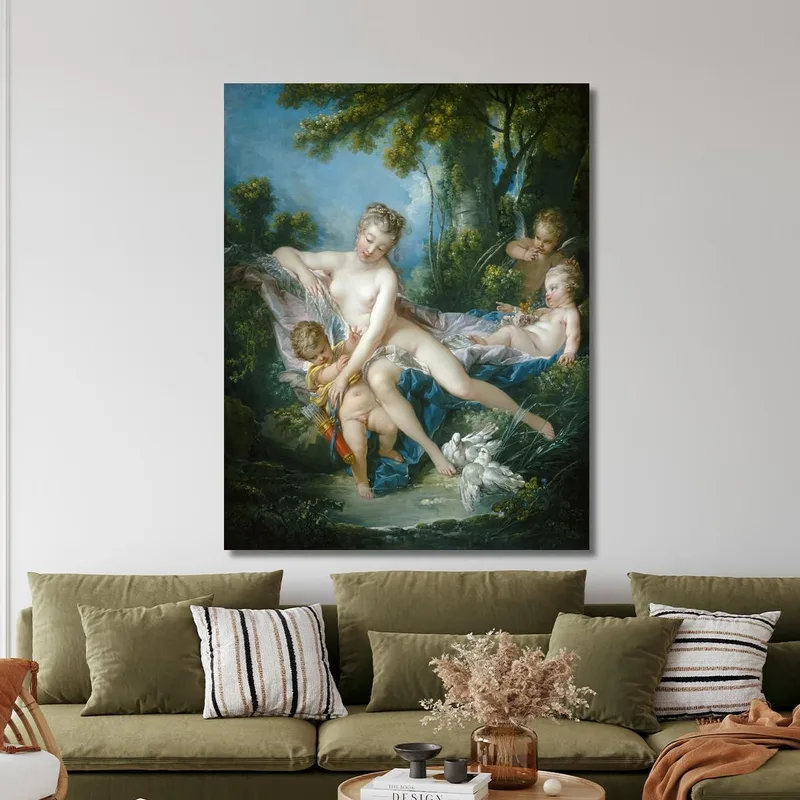 El Baño De Venus François Boucher