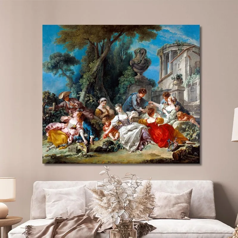 Gli Acchiappa-Uccelli François Boucher