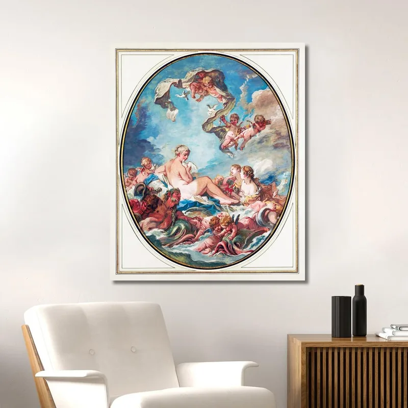 Die Geburt Und Der Triumph Der Venus François Boucher