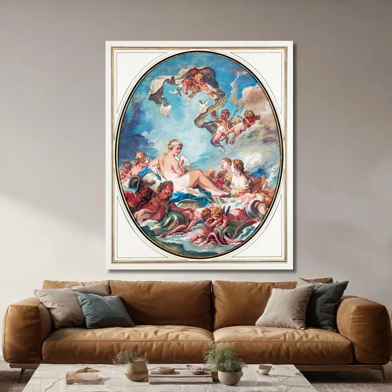 Die Geburt Und Der Triumph Der Venus François Boucher