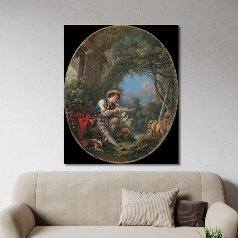 El Envío Del Mensajero François Boucher