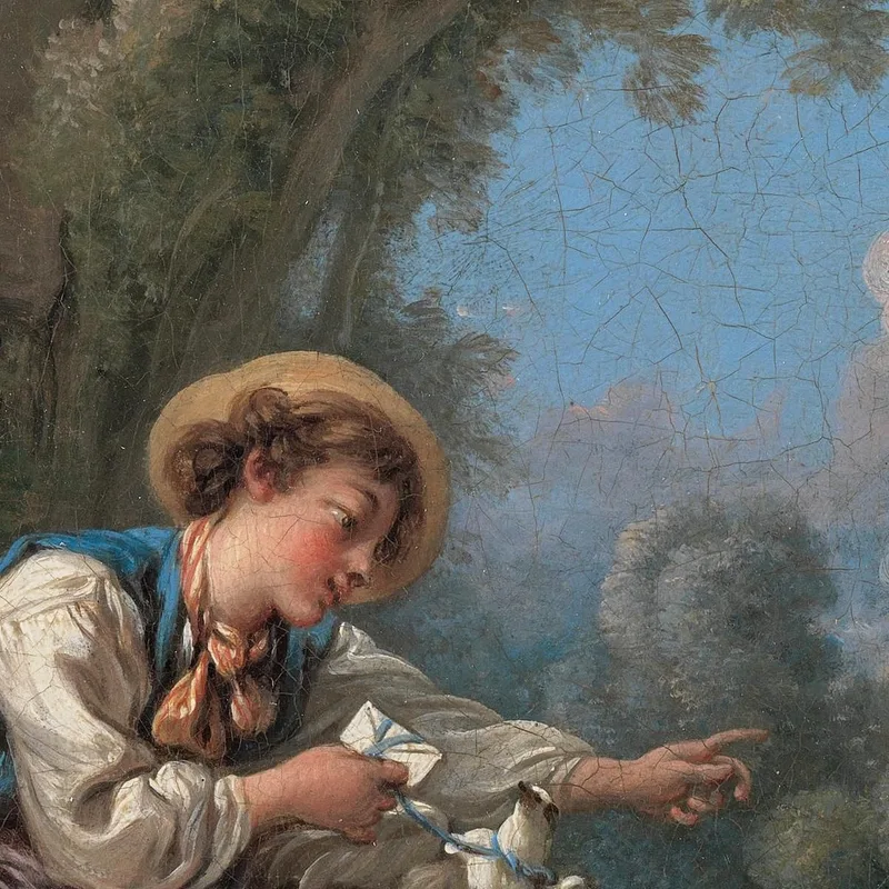 El Envío Del Mensajero François Boucher