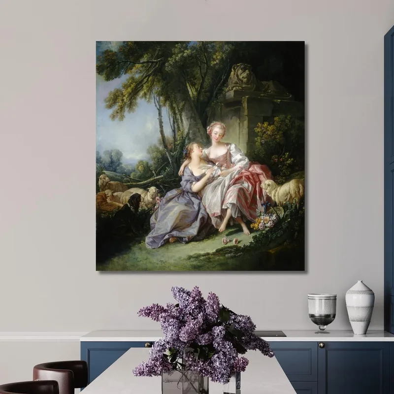 La Carta De Amor François Boucher