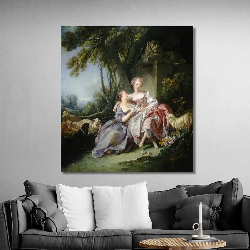 La Carta De Amor François Boucher