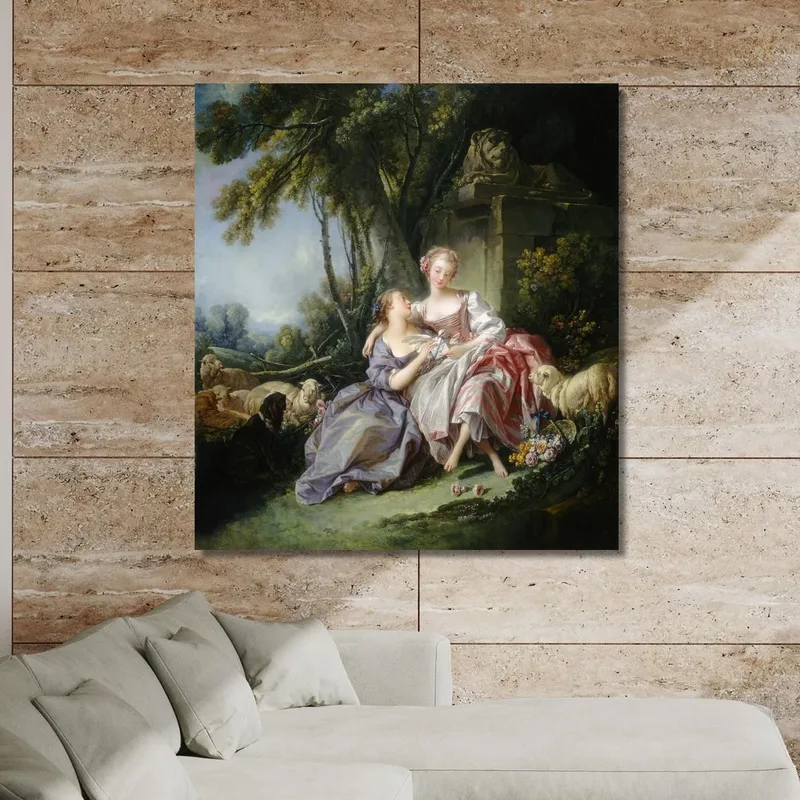 La Carta De Amor François Boucher