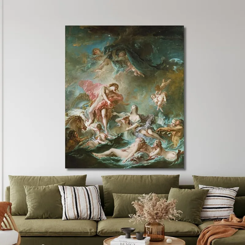 La Puesta Del Sol François Boucher