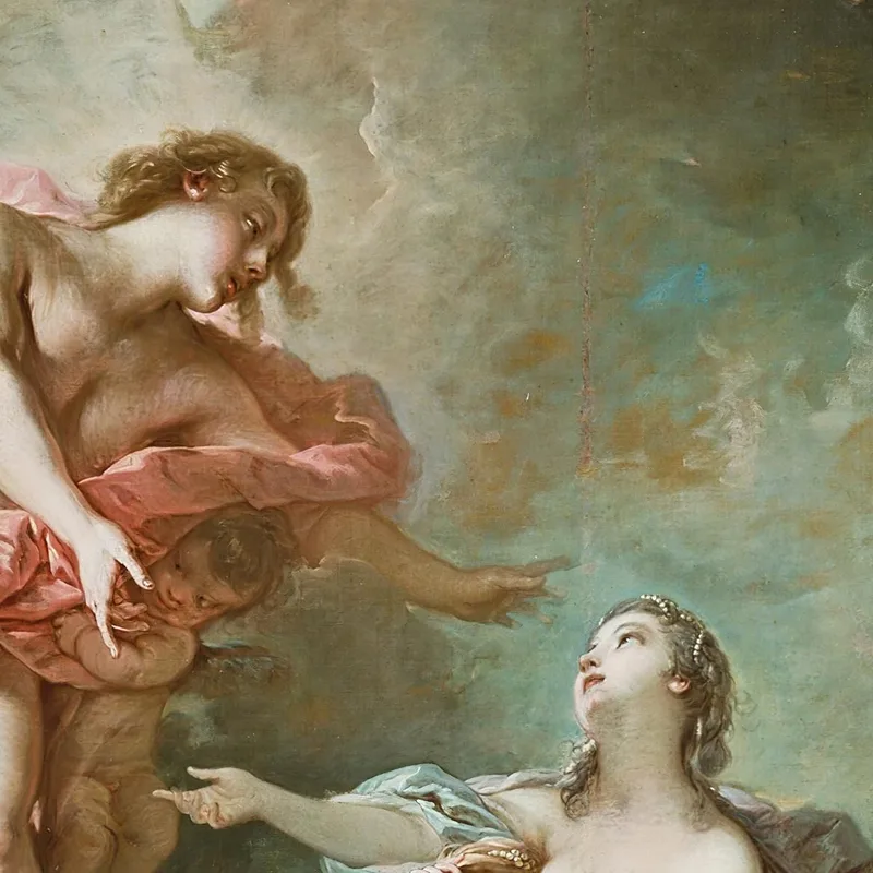 La Puesta Del Sol François Boucher