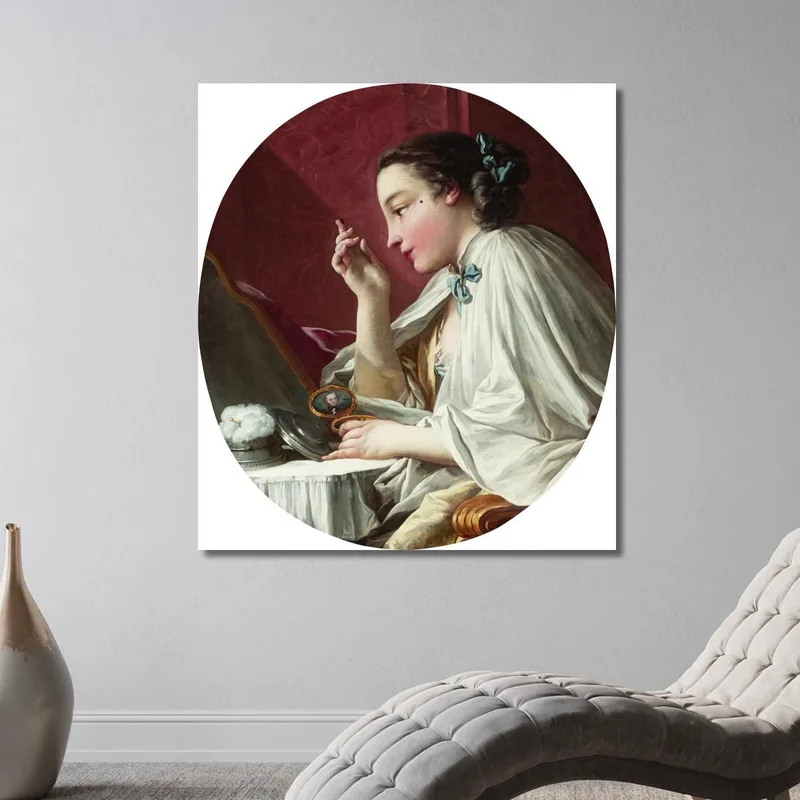 Eine Dame Auf Ihrer Toilette François Boucher