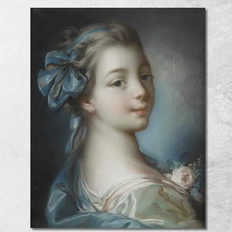 Young Girl François Boucher canvas print