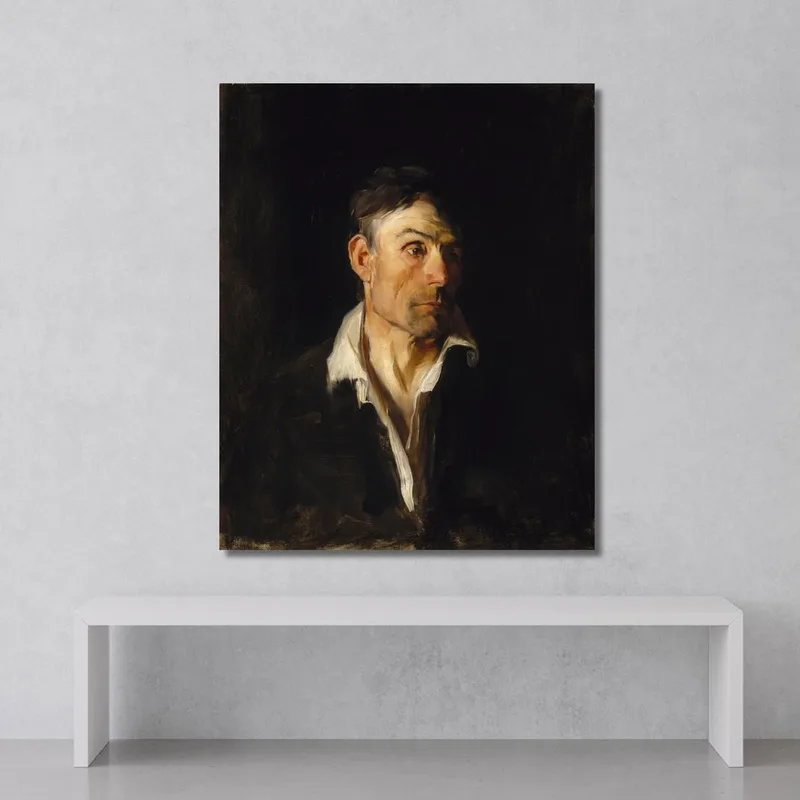 Portrait Of A Man  Richard Creifelds Frank Duveneck