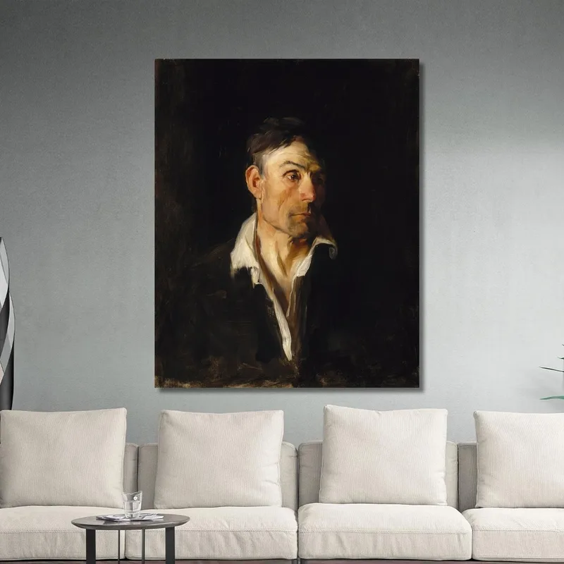 Portrait Of A Man  Richard Creifelds Frank Duveneck
