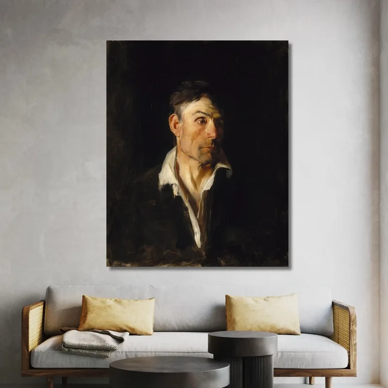 Portrait Of A Man  Richard Creifelds Frank Duveneck