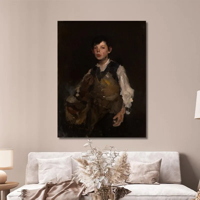 The Whistling Boy Frank Duveneck