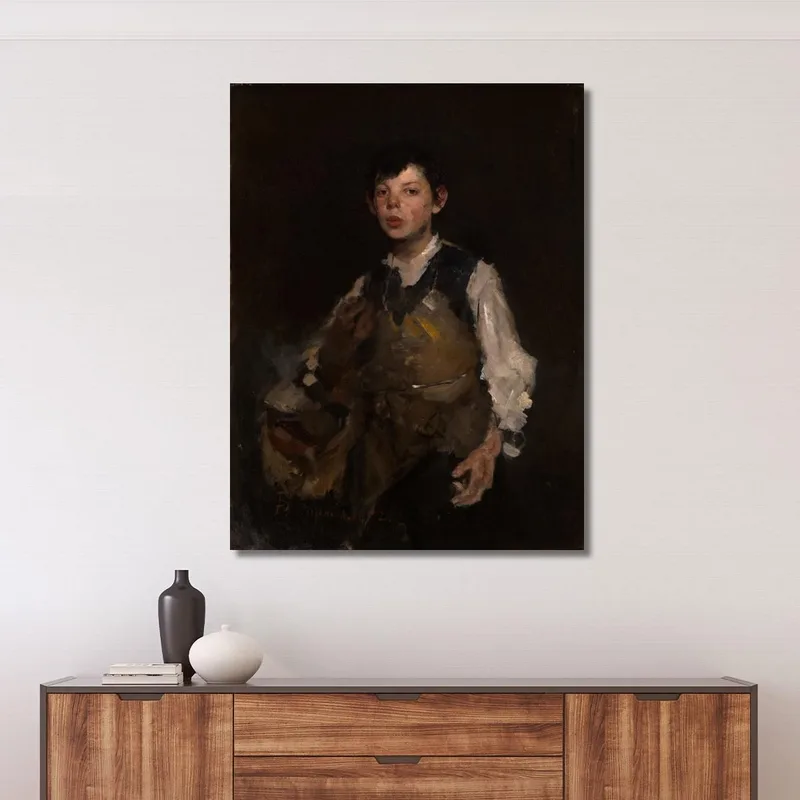 The Whistling Boy Frank Duveneck