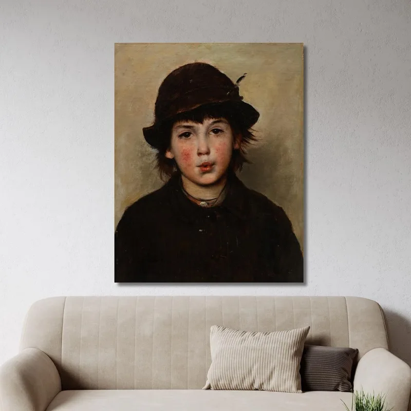 Whistling Boy Frank Duveneck