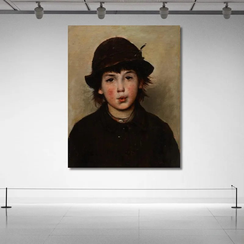 Whistling Boy Frank Duveneck