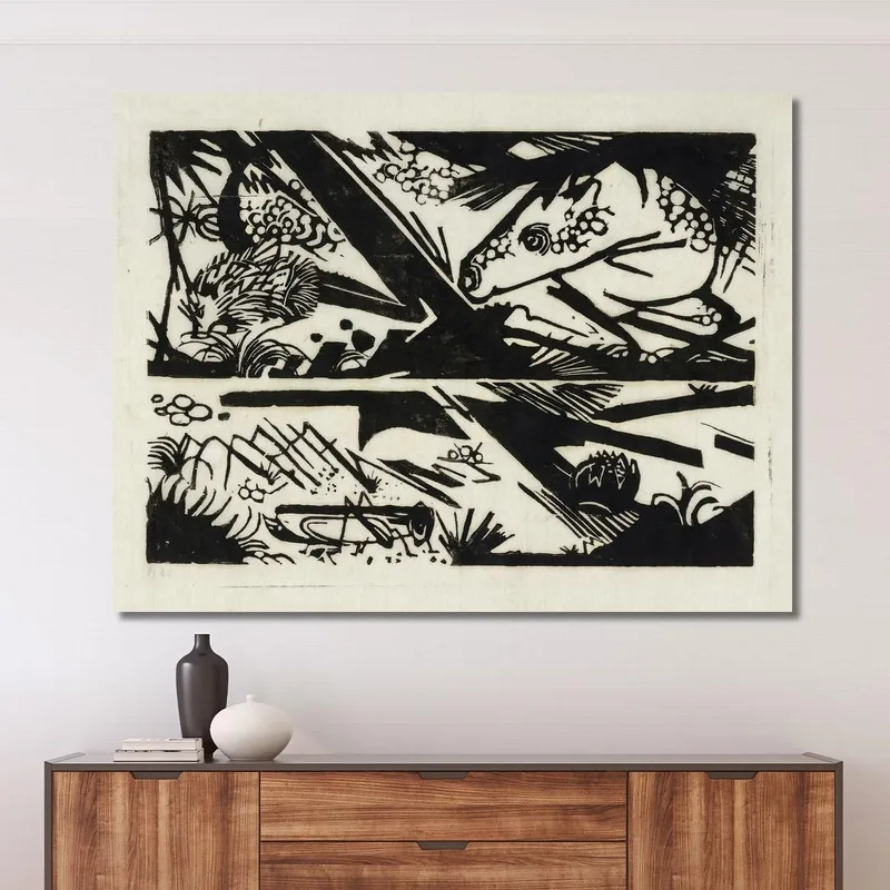 Cavallo E Riccio Franz Marc