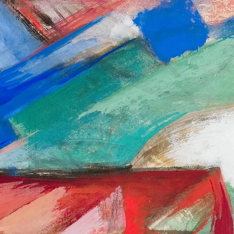 Paesaggio Con Animali Franz Marc