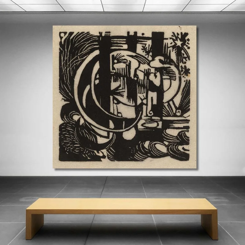 Eidechsen 2 Franz Marc