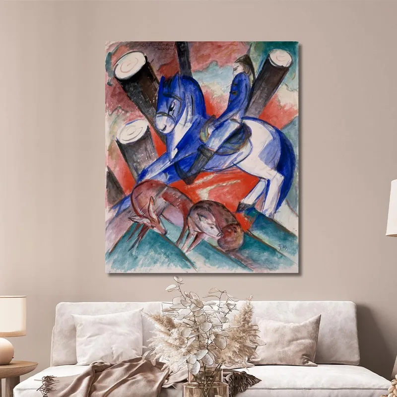 St. Julian The Hospitaler Franz Marc