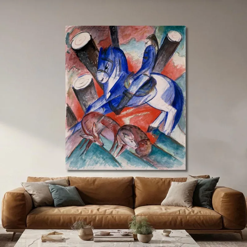 St. Julian The Hospitaler Franz Marc