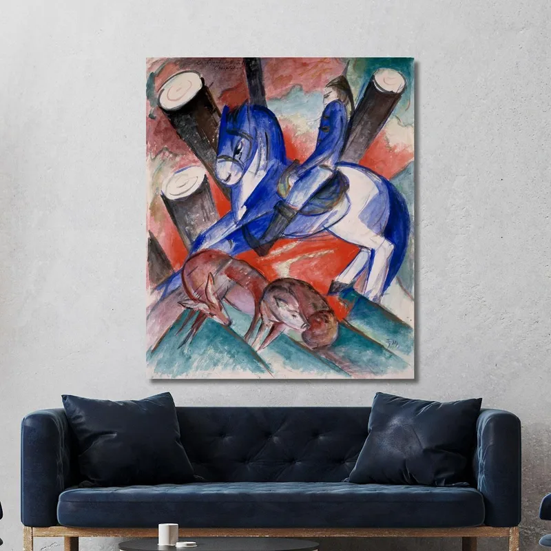 St. Julian The Hospitaler Franz Marc