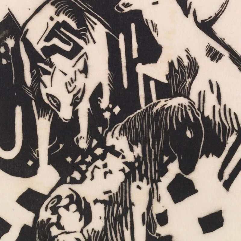 Tre Animali Franz Marc