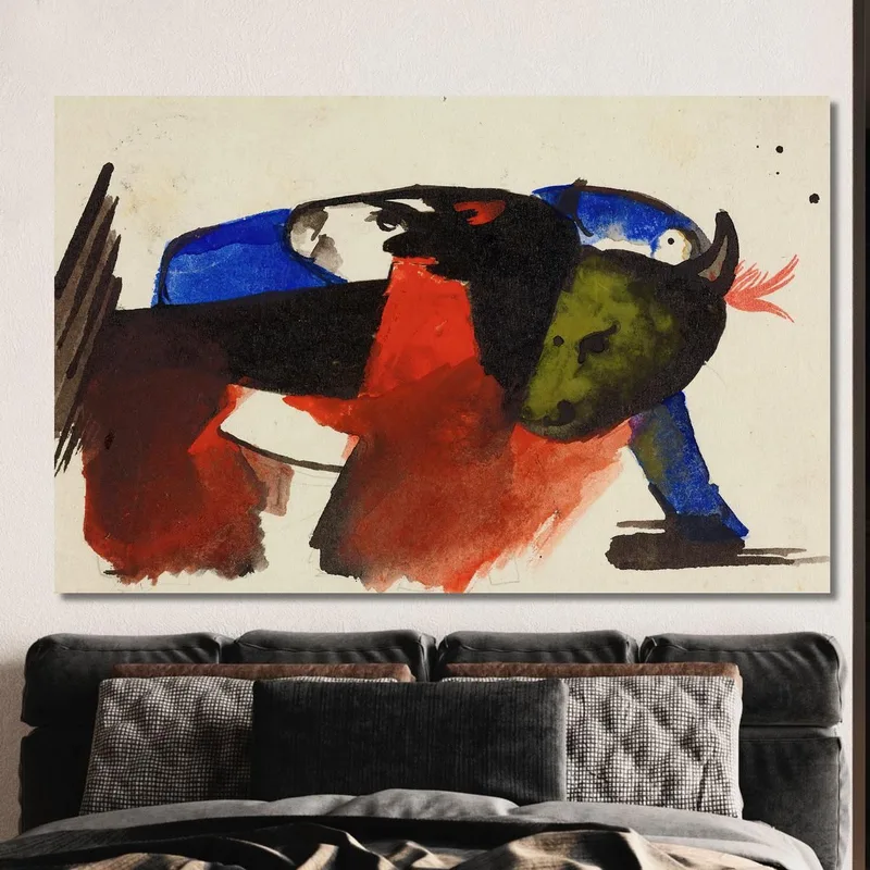 Zwei Tiere Franz Marc