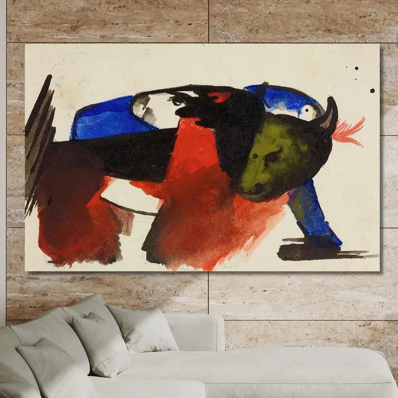 Zwei Tiere Franz Marc