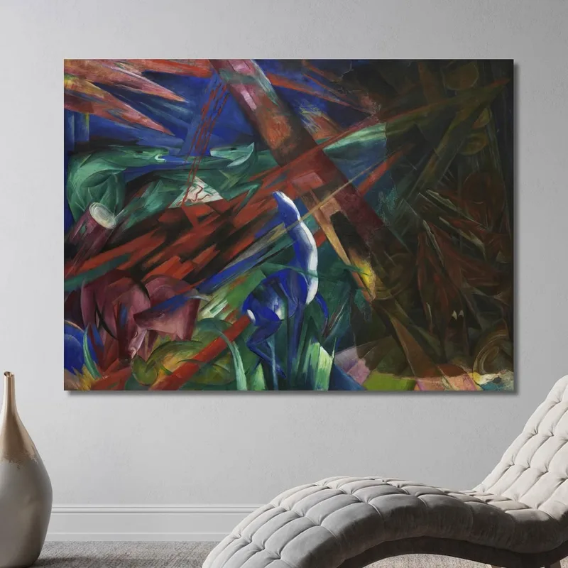 Tierschicksale Die Bäume Zeigten Ihre Ringe Die Tiere Ihre Adern Franz Marc