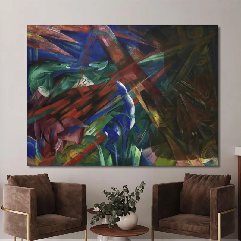 Tierschicksale Die Bäume Zeigten Ihre Ringe Die Tiere Ihre Adern Franz Marc