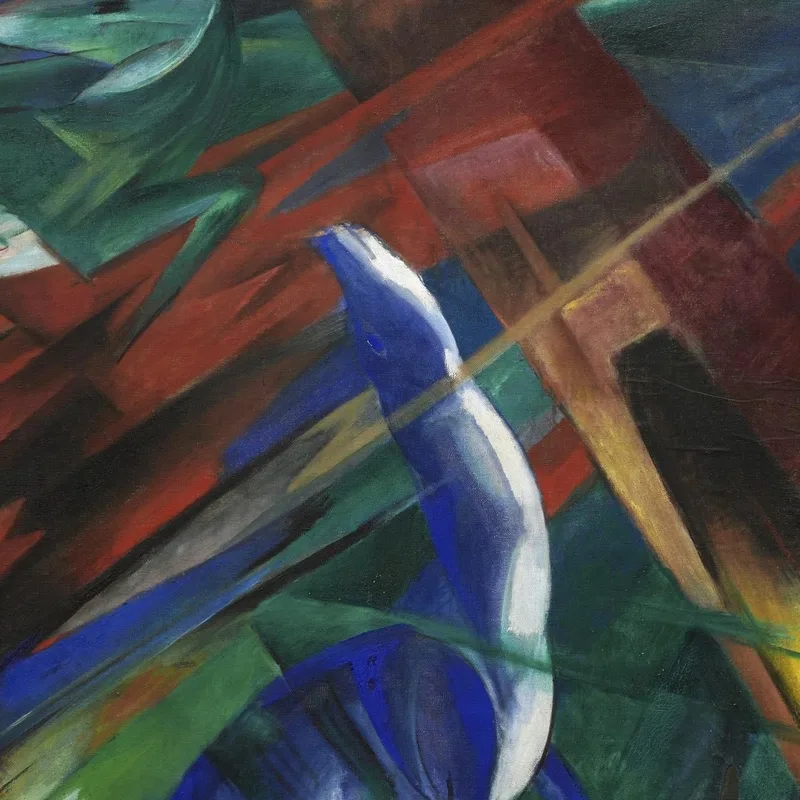 Tierschicksale Die Bäume Zeigten Ihre Ringe Die Tiere Ihre Adern Franz Marc