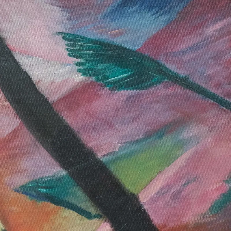 Hirsch Im Wald Ii Franz Marc