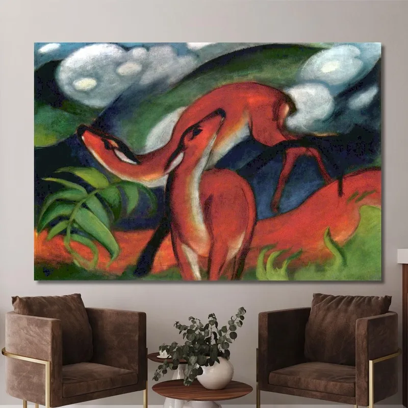 Red Deer Ii Franz Marc
