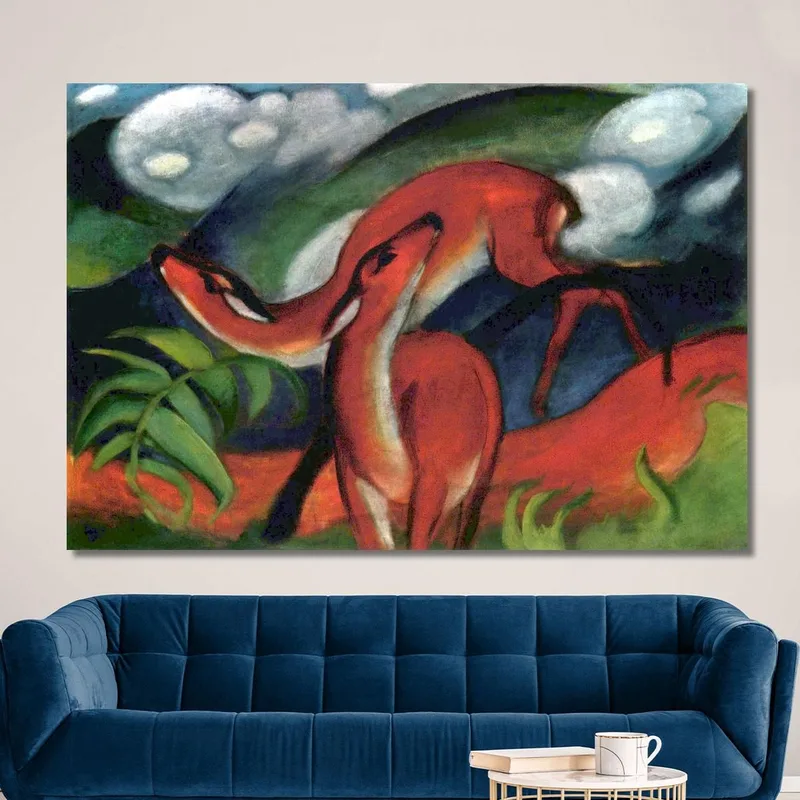 Red Deer Ii Franz Marc