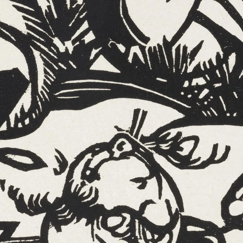 Aus Der Tierlegende Genius Franz Marc