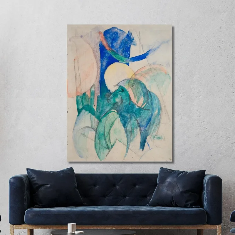 Mandrill Franz Marc