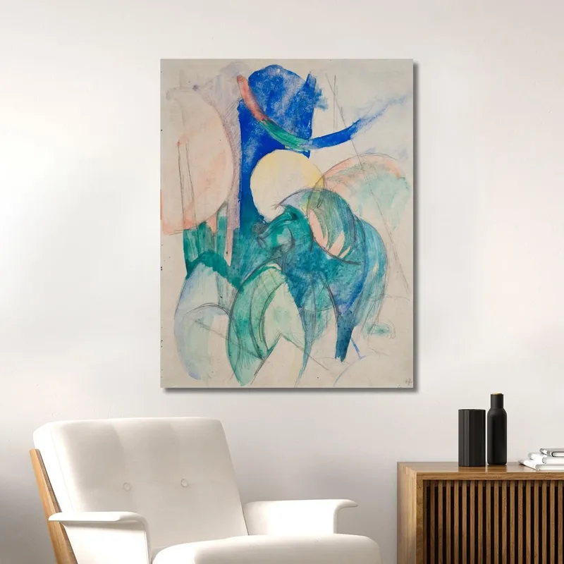 Mandrill Franz Marc